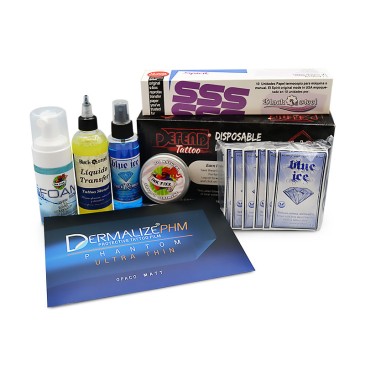 Lot 2 of tattoo products